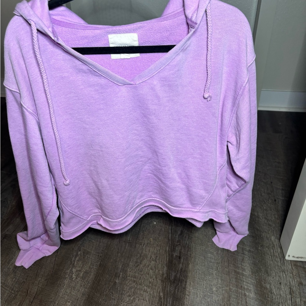 American Eagle Outfitters Light Purple Hoodie